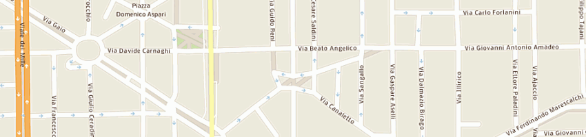 Mappa della impresa barbuscia mariano a MILANO