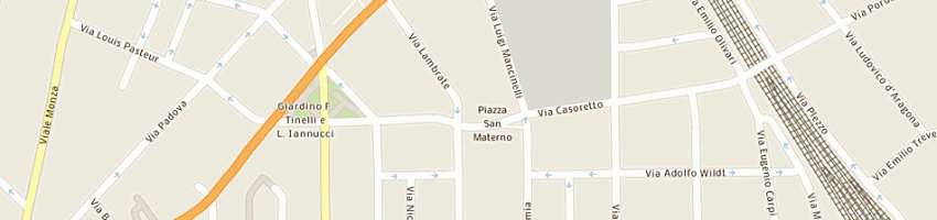 Mappa della impresa chiesa cattolica parrocchiale s maria bianca della misericordia a MILANO