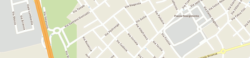Mappa della impresa m e m sas di guastalli massimo e c a CARATE BRIANZA