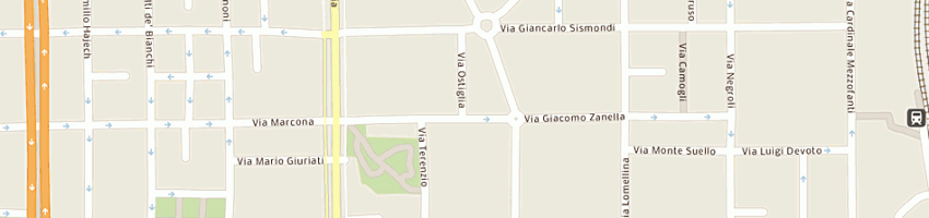 Mappa della impresa fami srl a MILANO