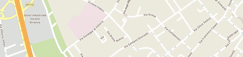 Mappa della impresa amatori francesco a CARATE BRIANZA