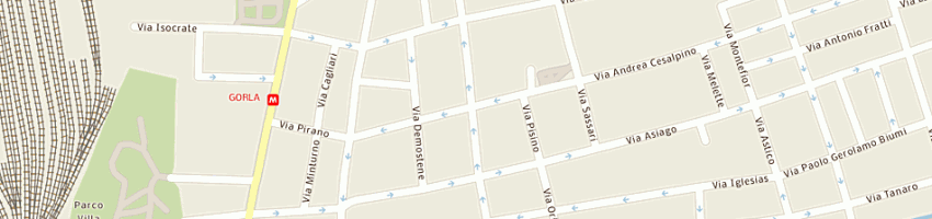 Mappa della impresa guarnieri di guarnieri laura a MILANO