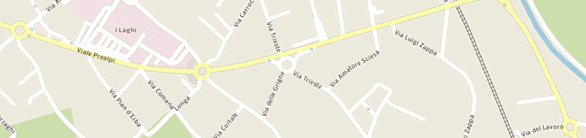 Mappa della impresa pp 48 srl a ERBA