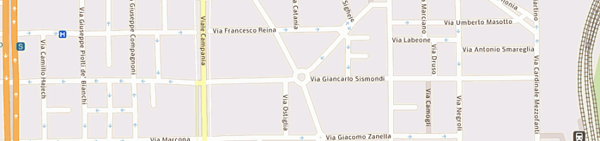 Mappa della impresa re sonia francesca piera a MILANO