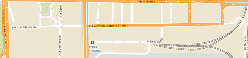 Mappa della impresa frigoriferi milanesi spa a MILANO