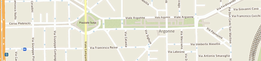 Mappa della impresa zazzera snc di sangiovanni donatella e c a MILANO
