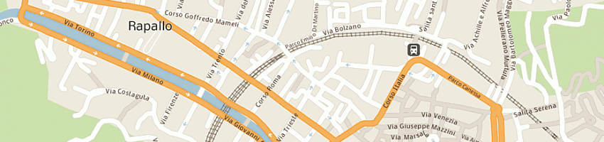 Mappa della impresa romoli adolfo a RAPALLO