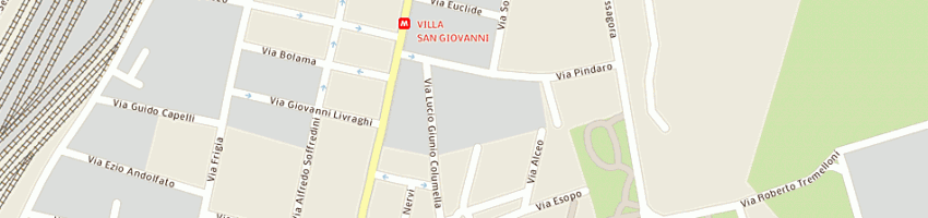 Mappa della impresa sercit srl a MILANO