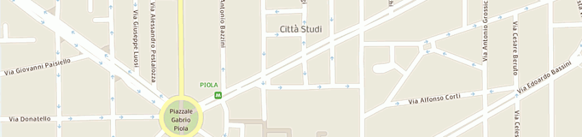 Mappa della impresa avon-a (snc) a MILANO