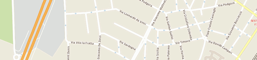 Mappa della impresa d'amico pasquale a SESTO SAN GIOVANNI