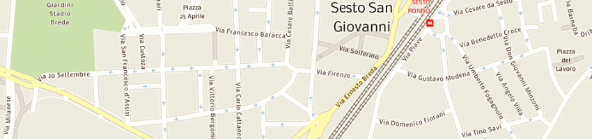 Mappa della impresa il boschetto di bernardo francesco e c snc a SESTO SAN GIOVANNI