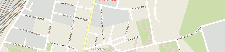 Mappa della impresa epa di colturani flavio a MILANO