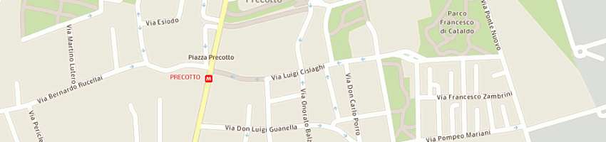 Mappa della impresa conconi marta a MILANO