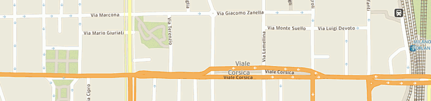 Mappa della impresa cid cnv a MILANO