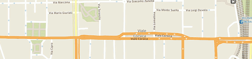 Mappa della impresa b e p servizi di poma nadia maria e c sas a MILANO