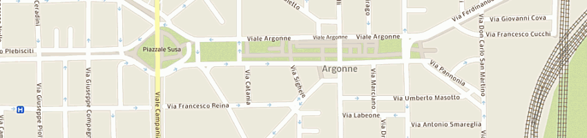 Mappa della impresa aves (srl) a MILANO