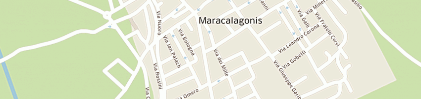 Mappa della impresa caffe' prezioso a MARACALAGONIS