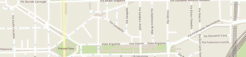 Mappa della impresa calo' benito - alessi grazia di maestri sabina e c sas a MILANO