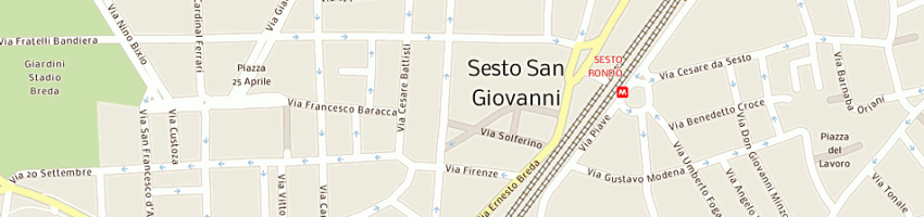 Mappa della impresa scuola elementare rovani-lab informatica a SESTO SAN GIOVANNI