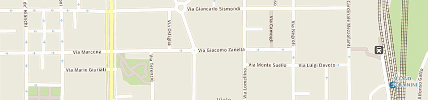 Mappa della impresa ratec srl a MILANO