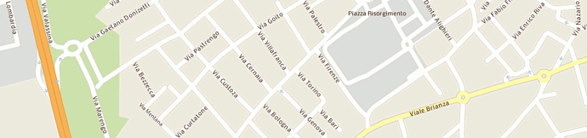Mappa della impresa vergani pietro a CARATE BRIANZA