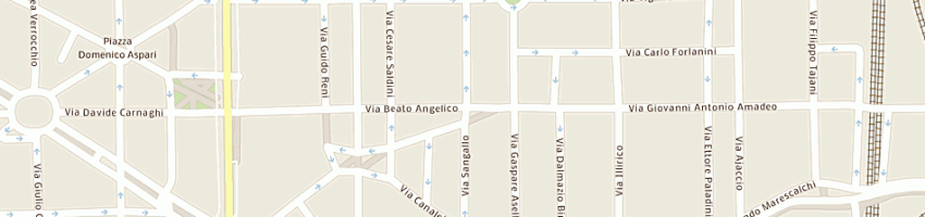 Mappa della impresa luigi carlo saulle architetto a MILANO