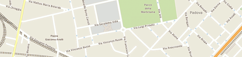 Mappa della impresa mediaservice di luca fadini a MILANO