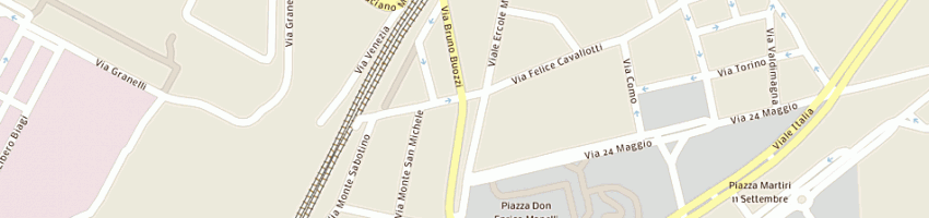 Mappa della impresa hairzone di geniale daniele a SESTO SAN GIOVANNI