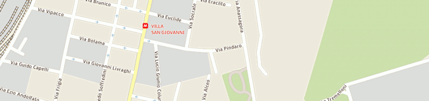 Mappa della impresa autotrasporti merli srl a MILANO
