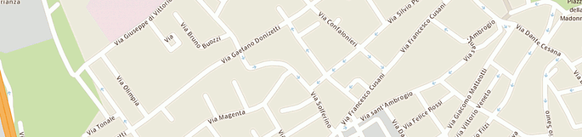 Mappa della impresa alma srl a CARATE BRIANZA