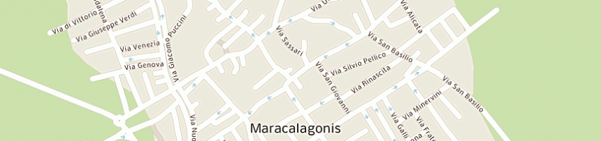 Mappa della impresa sezione di servizi di commissariato mm a CAGLIARI