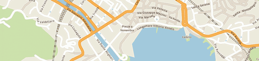 Mappa della impresa ful e raj srl a RAPALLO
