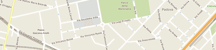 Mappa della impresa uva alberto a MILANO