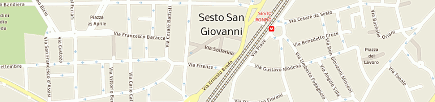 Mappa della impresa opodo a MILANO