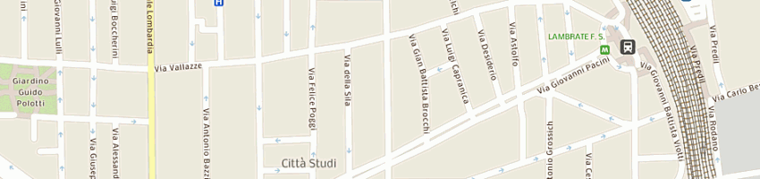 Mappa della impresa unicredit (srl) a MILANO