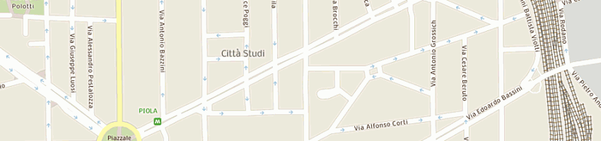 Mappa della impresa galante paolo a MILANO