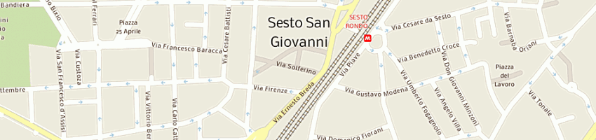 Mappa della impresa angel art e design di galiandro angela a MILANO