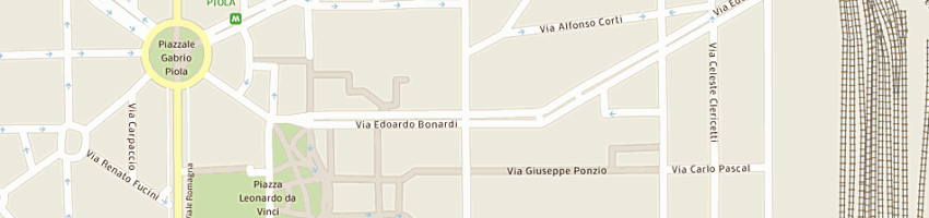 Mappa della impresa contefi a MILANO