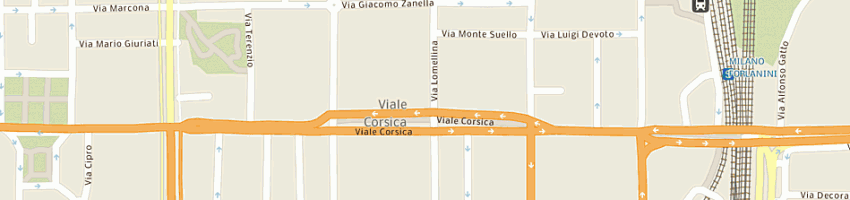 Mappa della impresa esa milano sas di g zollo e c a MILANO