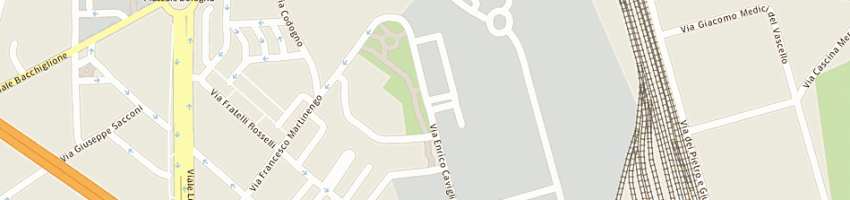 Mappa della impresa secograf srl a MILANO