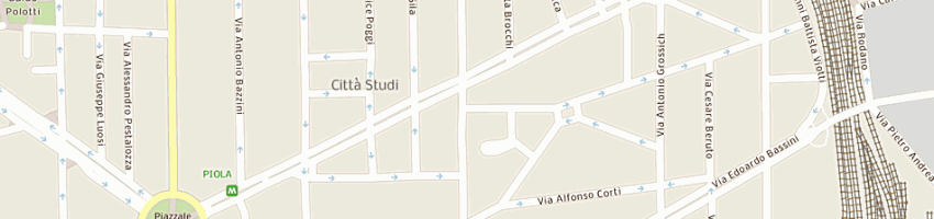Mappa della impresa compagnia chimica lombarda di franchi e c societa' in accomandita semplice a MILANO