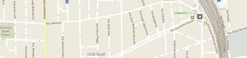 Mappa della impresa sircom (sas) a MILANO