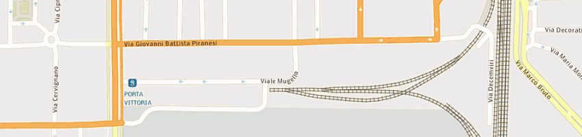 Mappa della impresa astaldi spa a MILANO