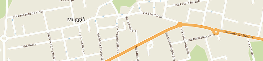 Mappa della impresa massa patrizio a MUGGIO 