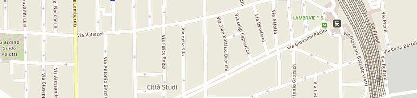 Mappa della impresa deleon paolo a MILANO