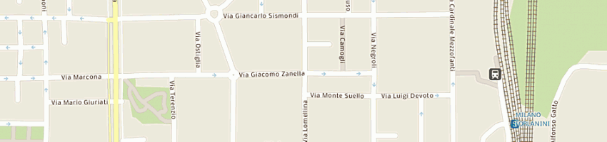 Mappa della impresa infocamper di rosenfeld manuel a MILANO