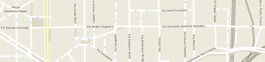 Mappa della impresa lombardi davide a MILANO