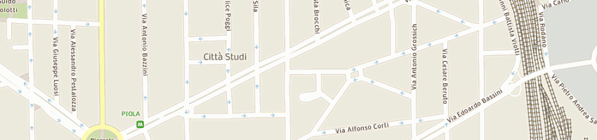 Mappa della impresa fps srl a MILANO