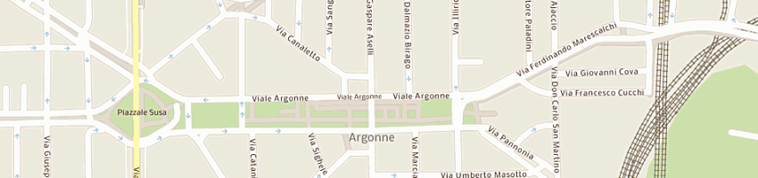 Mappa della impresa marcolongo giuseppina a MILANO