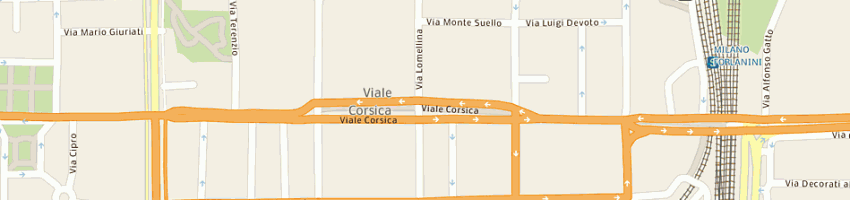 Mappa della impresa pensionato maria consolatrice a MILANO